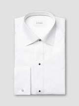 Slim Fine Striped Bib Evening Shirt