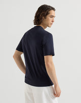 Cotton Jersey Crew Neck T-Shirt