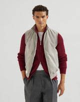 Water Resistant Vest in Dove Grey