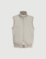 Water Resistant Vest in Dove Grey