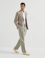 Brown Deconstructed Blazer