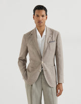 Brown Deconstructed Blazer