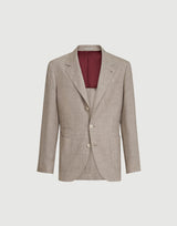 Brown Deconstructed Blazer