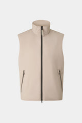 Jonny lightweight vest in Sand