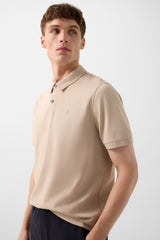 Timo polo shirt in Beige