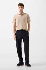 Timo polo shirt in Beige
