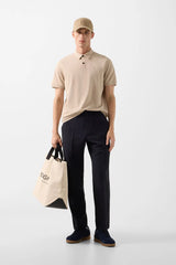 Timo polo shirt in Beige