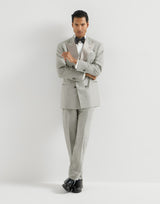 One-and-a-half-breasted tuxedo jacket