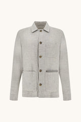 Griffin Chore overshirt in linen