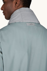 Sage Windbreaker in nylon, wool and silk