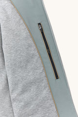 Sage Windbreaker in nylon, wool and silk