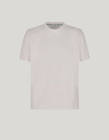 White T-shirt in Filoscozia cotton