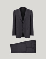 Charcoal grey pure wool suit