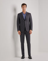 Charcoal grey pure wool suit