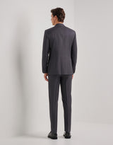 Charcoal grey pure wool suit