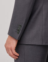 Charcoal grey pure wool suit