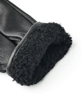Deerskin Lambskin Black