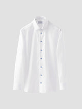 Light Blue Details Signature Twill Shirt