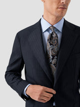 Solid Signature Twill Shirt - Blue Classic Fit