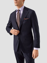 Solid Signature Twill Shirt - Purple Contemporary