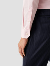 Solid Signature Twill Shirt - Pink Contemporary