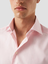 Solid Signature Twill Shirt - Pink Contemporary