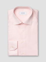 Solid Signature Twill Shirt - Pink Contemporary