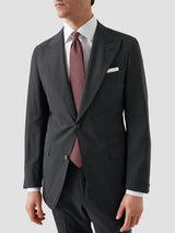 Solid Textured Twill Shirt - Contemporary White