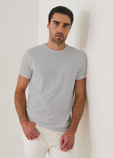 Pima Cotton Short Sleeve T-Shirt Mellow Grey