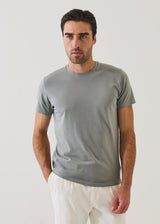 Pima Cotton Short Sleeve T-Shirt Pewter