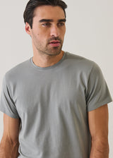 Pima Cotton Short Sleeve T-Shirt Pewter