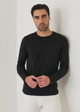 Long Sleeve Knit Crewneck Basic Colors