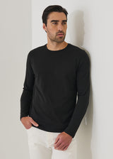 Long Sleeve Knit Crewneck Basic Colors