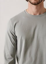 Pima Cotton Stretch Long Sleeve T-Shirt