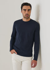 Long Sleeve Knit Crewneck Basic Colors