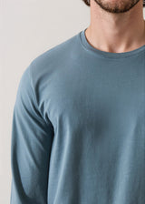 Pima Cotton Stretch Long Sleeve T-Shirt