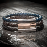 Charles Leather Bracelet - M