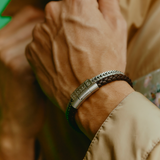 Charles Click Pelle Bracelet