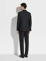 Black Trofeo 600 Wool and Silk Tuxedo