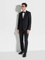 Black Trofeo 600 Wool and Silk Tuxedo
