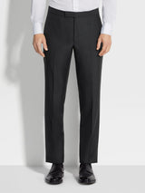 Black Trofeo 600 Wool and Silk Tuxedo