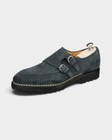 Diamante Double Monk Strap