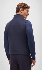 Arena Cashmere Vest - Blue