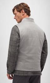 Arena Cashmere Vest - Light Grey