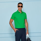 ESSENTIAL PERFORMANCE PIQUÉ POLO IN CLOVER