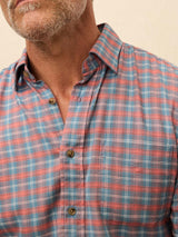 Movement Brushed Shirt - Blue Sierra Plaid