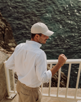 Varsity- Linen Cap Hampton Beige