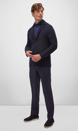 San Marco Wool Swacket - Blue