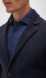 San Marco Wool Swacket - Blue