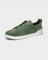 Triple Stitch Suede Sneaker